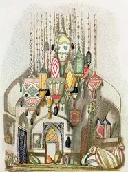 Scenery design from Aladdin